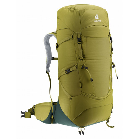 Wanderrucksack Deuter Aircontact Core 50+10 gelb/grün cactus-ivy