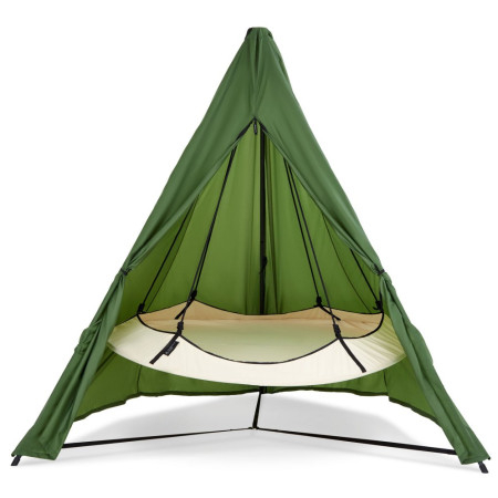 Regenabdeckung Hamaka.eu Hangout Pod - auf einem Ständer