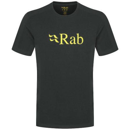 Herren-T-Shirt Rab Stance Logo Tee grau