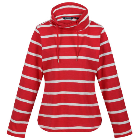 Damen-Sweatshirt Regatta Helvine rot MiamRd/WhiSt