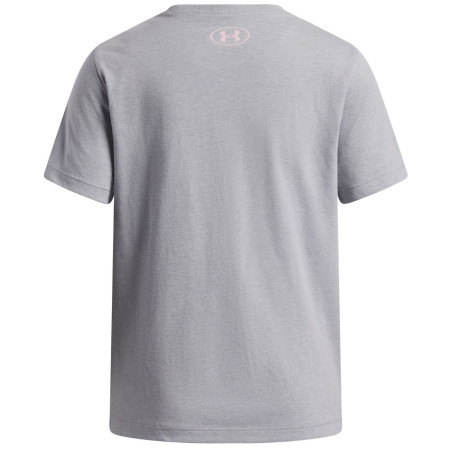 Kinder-Funktionsshirt Under Armour UA G Varsity SS Mod Gray Light Heather