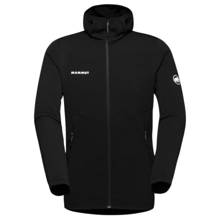 Herren-Sweatshirt Mammut Aconcagua Light ML Hooded Jacket Men schwarz black