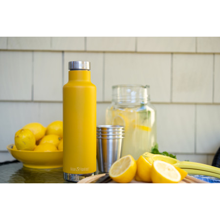 Edelstahl-Thermoflasche Klean Kanteen Insulated Classic Narrow 25oz (w/Pour Through Cap)