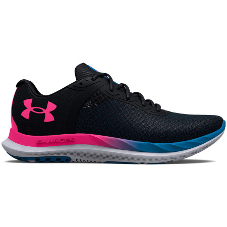 Damen Laufschuhe Under Armour W Charged Breeze schwarz Black / Electro Pink / Electro Pink