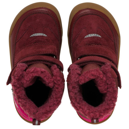 Kinder Winterschuhe Viking Outdoor Footwear Alv Barefoot Paw Warm WP 2V Burgundy