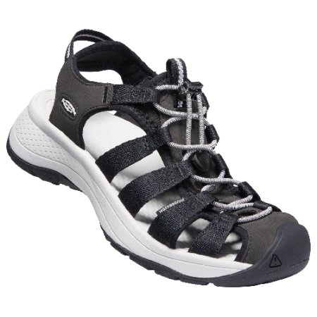 Damensandalen Keen Astoria West Sandal Women schwarz/weiß black/grey