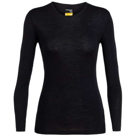 Damen-T-Shirt Icebreaker Women`s 175 Everyday LS Crewe (2018) schwarz Black
