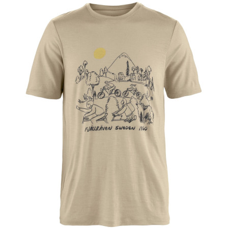 Herren-T-Shirt Fjällräven Hoja Lugnt Wool T-shirt M