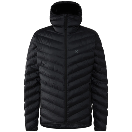 Herrenjacke Haglöfs Särna Mimic II Hood schwarz True Black