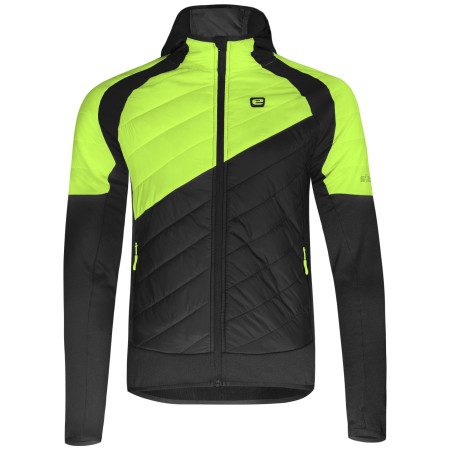 Herren-Sweatshirt Etape Crux Pro 2.0 schwarz/gelb černá/žlutá fluor