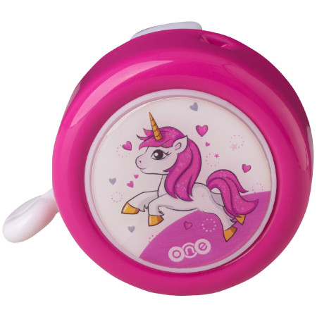 Radklingel Just One Zoo rosa