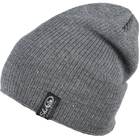 Wintermütze Sherpa Iowa II grau MelGray