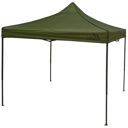 Partyzelt Cattara 3 x 3m Waterproof grün green