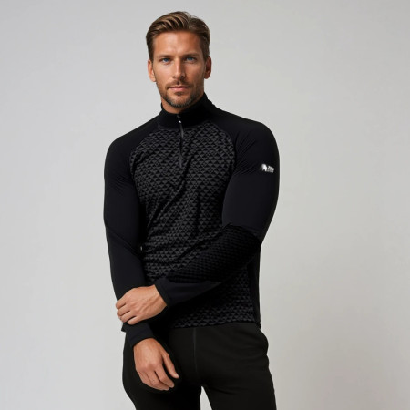 Herren-Funktionsshirt Zulu Merino 240 Zip Long