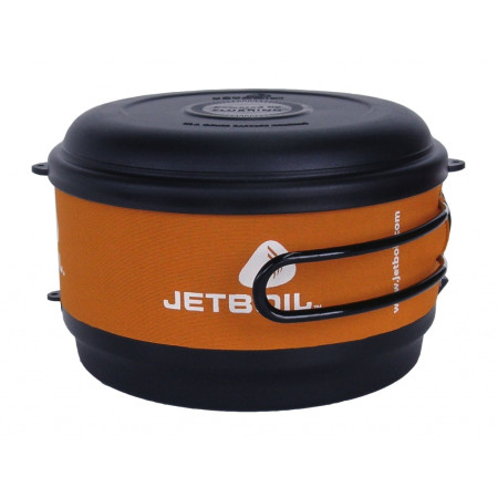 Kochtopf Jet Boil 1,5 l Fluxring Cooking Pot orange/schwarz orange