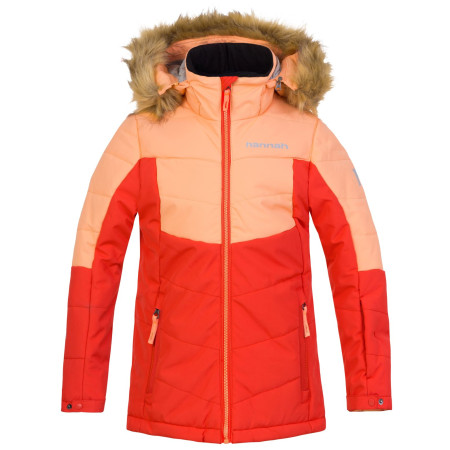 Kinder Winterjacke Hannah Leane Jr hellrosa poinsettia/cantaloupe