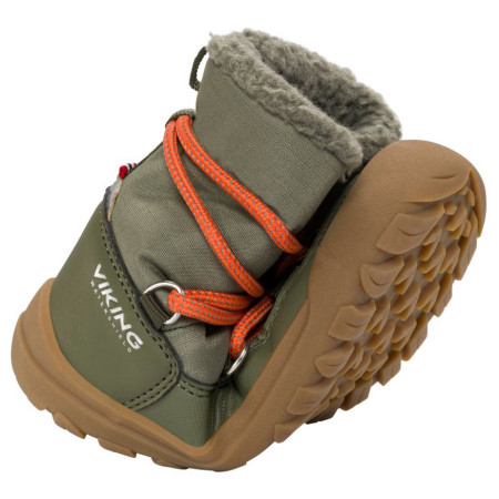 Kinder Winterschuhe Viking Outdoor Footwear Birch Barefoot Warm WP Pull-on Olive