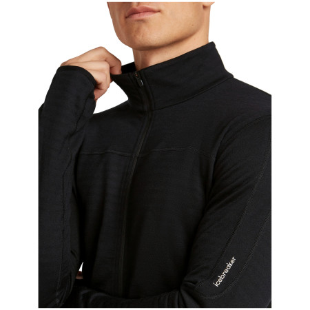 Herren Funktions-Sweatshirt Icebreaker Men Merino Blend 300 RealFleece™ Descender LS Zip