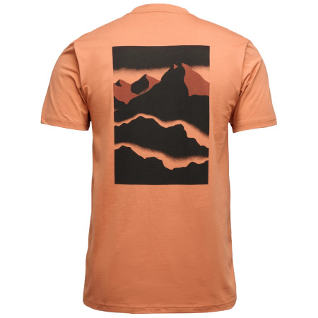 Herren-T-Shirt Black Diamond M Mountainscape SS Tee