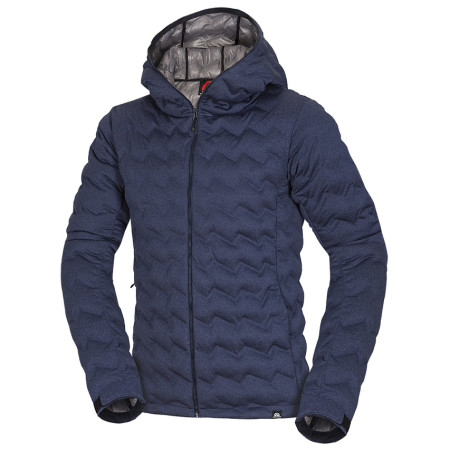 Herren-Daunenjacke Northfinder Adrien blau Blue