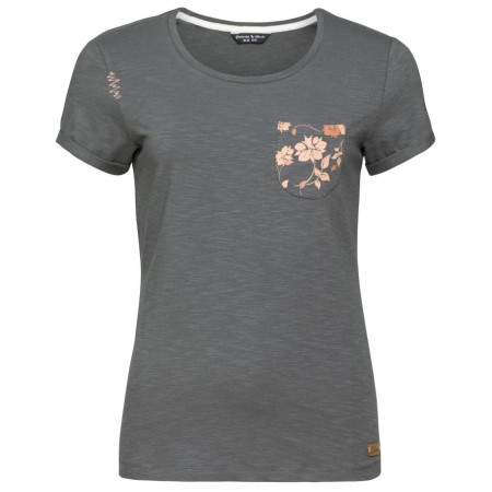 Damen-T-Shirt Chillaz Istrien dunkelgrau titan