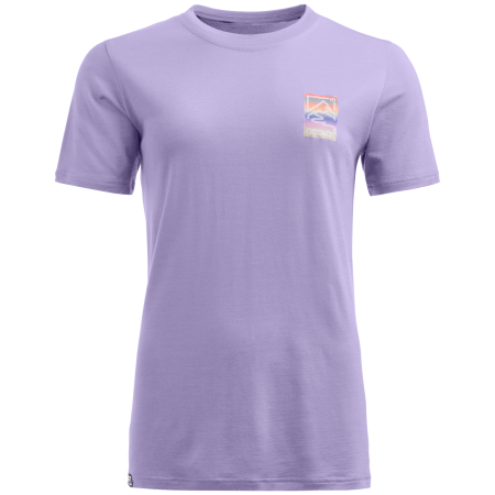 Damen-Funktionsshirt Ortovox 140 Cool Mtn Gradient Ts lila Lush Lavender