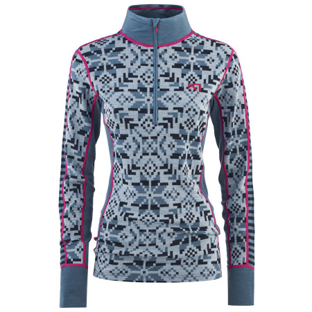 Damen-Sweatshirt Kari Traa Else H/Z grau/rosa Sail