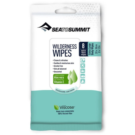 Waschtücher Sea to Summit Wilderness Wipes XL 20 x 30cm (8pcs)