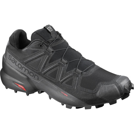Herrenschuhe Salomon Speedcross 5 Wide schwarz Black