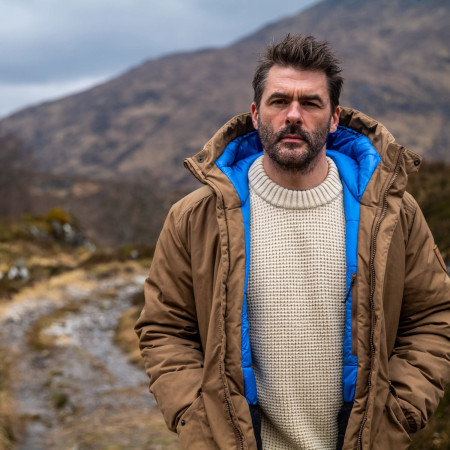 Herrenpullover Fjällräven Övik Waffle Knit M