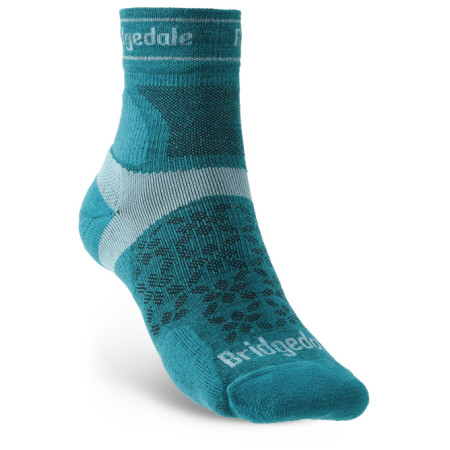 Damensocken Bridgedale UL T2 MS 3/4 Crew Women's türkis teal