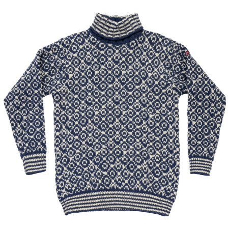 Rollkragenpullover Devold Svalbard Wool High Neck blau NIGHT/OFFWHITE