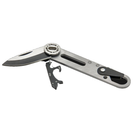 Multifunktionsmesser True Utility Minimalist silber