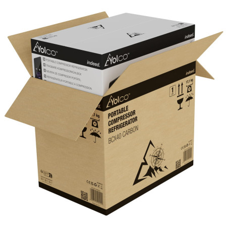 Kompressor-Kühlschrank Yolco BCX40