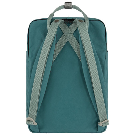 Rucksack Fjällräven Kånken Koncept Laptop 15" grün Teal-Frost Green