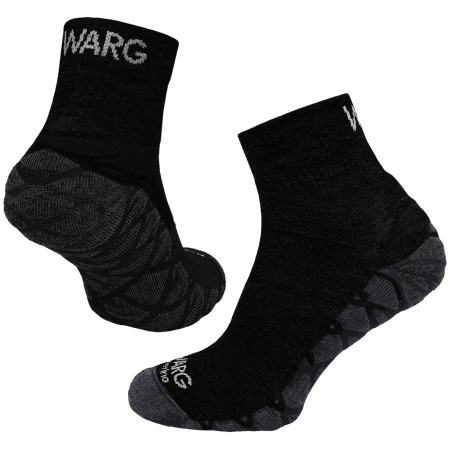 Socken Warg Endurance Merino Mid schwarz Black