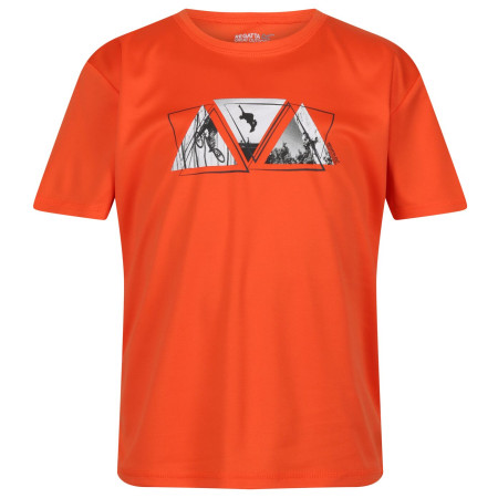 Kinder-T-Shirt Regatta Alvarado VII orange Blaze Orange