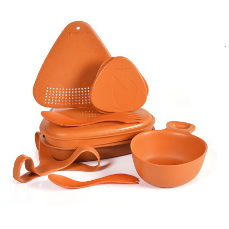 Geschirrset Light My Fire Outdoor MealKit orange rustyorange