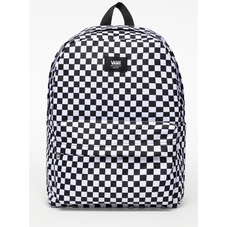 Rucksack Vans MN Old Skool Check Backpack weiß/schwarz Black/White