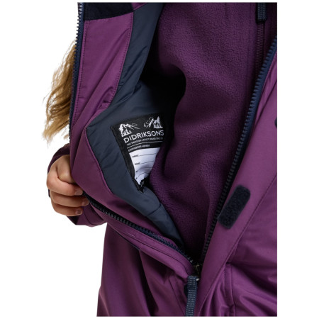 Kinder-Skianzug Didriksons Talvi Kids Cover 2 Northen Purple