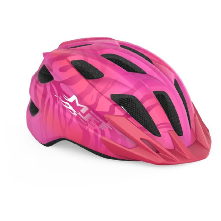 Fahrradhelm MET Crackerjack youth rosa