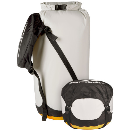 Kompressionshülse Sea to Summit eVent Nylon L hellgrau Grey