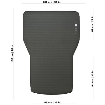 Aufblasbare Matratze Exped MegaMat Auto