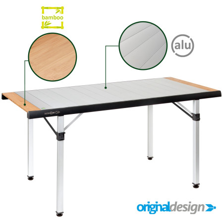 Campingtisch Brunner Quadra Tropic Adjustar 6