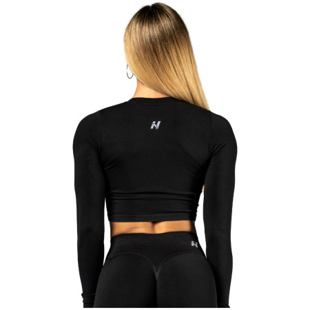 Damen-Top Nebbia Seamless Long Sleeve Crop Top Power