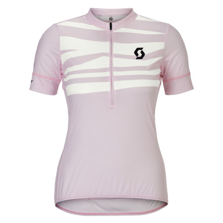 Damen-Radtrikot Scott Jersey W's Endurance LT SS hellrosa bliss pink
