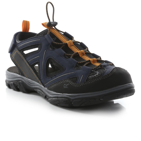 Herrensandalen Regatta Westshore III blau Denim/FlOrng