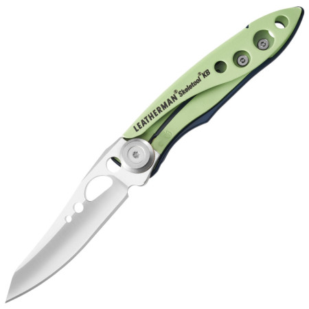 Messer Leatherman Skeletool KB blau/grün Verdant