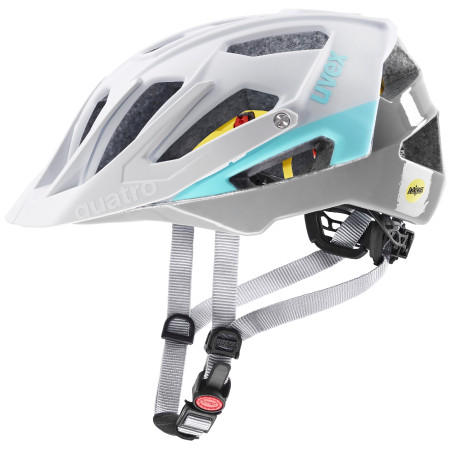 Fahrradhelm Uvex Quatro Cc Mips weiß WhiteSky