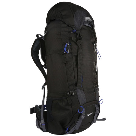 Rucksack Regatta Blackfell III 60+10L schwarz/blau Black/Surfsp